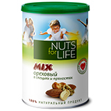 Микс ореховый Nuts for life | интернет-магазин натуральных товаров 4fresh.ru - фото 1