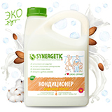 Кондиционер для белья "Миндальное молочко" Synergetic | интернет-магазин натуральных товаров 4fresh.ru - фото 1