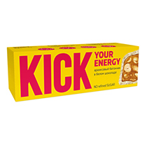 Батончик арахисовый в белом шоколаде Kick your energy | интернет-магазин натуральных товаров 4fresh.ru - фото 2