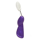 Щётка зубная со сменной головкой "Big Brush", пурпурная галактика, для левшей Radius | интернет-магазин натуральных товаров 4fresh.ru - фото 1