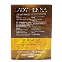 Натуральная краска для волос "Шоколадная" LADY HENNA | интернет-магазин натуральных товаров 4fresh.ru - фото 3