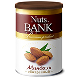 Миндаль обжаренный Nuts Bank | интернет-магазин натуральных товаров 4fresh.ru - фото 1