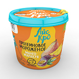Мороженое с протеином "Манго-маракуйя", без сахара IceCro | интернет-магазин натуральных товаров 4fresh.ru - фото 1