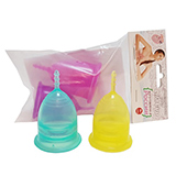 Набор менструальных чаш, размеры L и M LilaCup | интернет-магазин натуральных товаров 4fresh.ru - фото 1