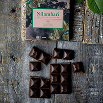 Шоколад на кэробе, без сахара Nilambari | интернет-магазин натуральных товаров 4fresh.ru - фото 4