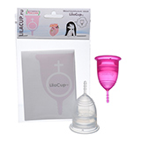 Набор менструальных чаш, размеры S и L LilaCup | интернет-магазин натуральных товаров 4fresh.ru - фото 1