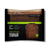 Хлеб тёмный формованный, нарезной, с тмином Foodcode | интернет-магазин натуральных товаров 4fresh.ru - фото 1