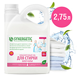 Гель для стирки белого белья, биоразлагаемый Synergetic | интернет-магазин натуральных товаров 4fresh.ru - фото 1