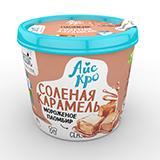 Мороженое "Соленая карамель", пломбир IceCro | интернет-магазин натуральных товаров 4fresh.ru - фото 1