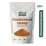 Кокосовый сахар 4fresh FOOD | интернет-магазин натуральных товаров 4fresh.ru - фото 1