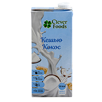 Напиток ореховый кешью "Кокос" Clever Foods | интернет-магазин натуральных товаров 4fresh.ru - фото 2