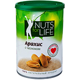 Арахис с чесноком Nuts for life | интернет-магазин натуральных товаров 4fresh.ru - фото 1