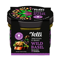 Закуска к вину "Wild Basil" базилик & кешью Yelli | интернет-магазин натуральных товаров 4fresh.ru - фото 2